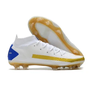 Factory OEM Sufei Breathable Soccer Shoes FG Men’s Professional White PVC Midsole Children Outdoor Training Mesh