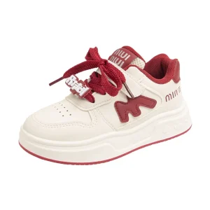 Factory Premium Girls’ Low Cut Sneakers Spring Autumn Running Korean Style Upper Lightweight Sports Shoes