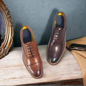 Factory Price Official Shoes for Men Fashion Classic Party Men’s Breathable Shoes Cow Leather Comfort Party Men’s Shoes