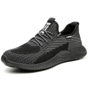 Factory Price Protective Footwear Men Working Shoes Construction Workman Safety Shoes Summer Breathable Steel Toe Sneakers