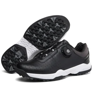 Factory Price Synthetic Golf Chaussure Mesh Golf Shoes Professional Footwear Shoelace Man Wear-resistant Trainers Sneakers