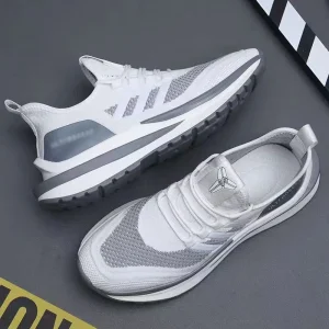 Factory Sale Men’s Running Shoes Lightweight Breathable Black Flats Loafers Summer Autumn Spring Walking Shoes Plastic EVA