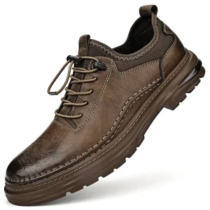 Factory Supply 4 Seasons Handmade PU Men’s Trendy Casual Sport Shoes Sneakers for Men Casual Shoes