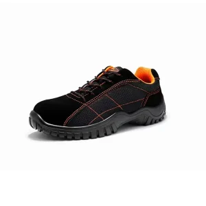 Factory Supply Black Cement Man Fashion Casual Safety Sport Shoes Toe Protection Work Shoes
