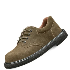 Factory direct Supply Low Top Thick Soled Reinforced Steel Toe Safety Shoes Rubber Men’s Crush Resistant Puncture Proof Boots
