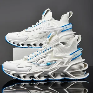 Factory men’s athletic shoes stylish breathable height increasing shock absorbing men’s running & casual shoes