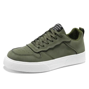 Fashion Big Size Men’s Skateboard Shoes Comfortable laced up Student Casual Shoes Versatile Walking Style Shoes
