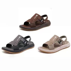 Fashion Casual Outdoor Beach Flat Soled Open Toe Sandals High Quality Factory Price Comfort Breathable Male Slippers