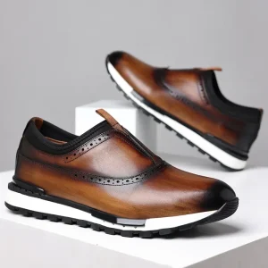 Fashion Comfort Slip-On Autumn Light Weight Casual Wedding Dress Business Office Party Oxford Men’s Shoes