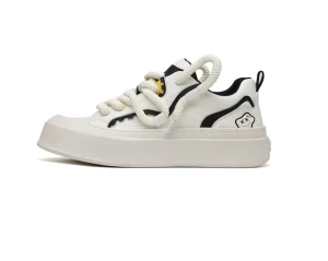 Fashion Design Casual Lace Up Rubber Sneakers With Low Top Design Men’s Skateboarding Shoes