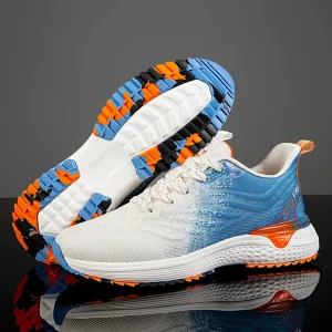 Fashion High Quality Running Shoes Mesh Breathing Long Jump Marathon and Racing Sports Men Sneakers