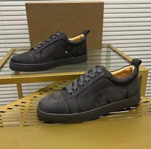 Fashion Luxury Red Bottom Sneakers Classics Design Flat Lace Up Skate Shoes Men’s Outdoor Running Sports Shoes