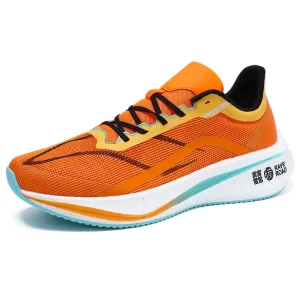 Fashion Men’s Basketball Sneakers Outdoor Fitness Walking Sports Trendy Casual Breathable PU Mesh Upper Summer All Season