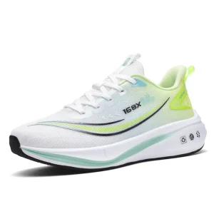 Fashion Men’s Lace up Running Shoes Lightweight Breathable Anti Slip All Seasons Youth Sports Shoes Model 705