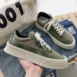 Fashion New Board Shoes Thick Sole Large Head Casual Sports Vitality Cool Men’s