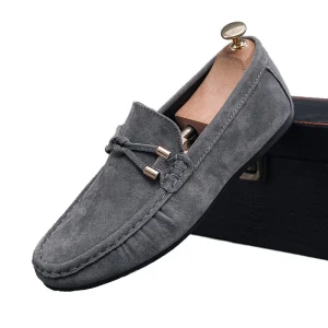 Fashion Retro British Style Men’s Casual Shoes Outdoor Driving Moccasins Breathable Loafers Shoes