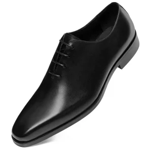 Fashion Style Official Formal Men Shoes Luxury Wedding Dress Shoes for Man High Quality Genuine Leather Lace Up Shoes Men