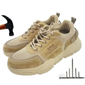 Fashion Work Sneakers Steel Toe Shoes Men Safety Shoes Puncture Proof Sicherheitsschuhe Work Shoes For Man