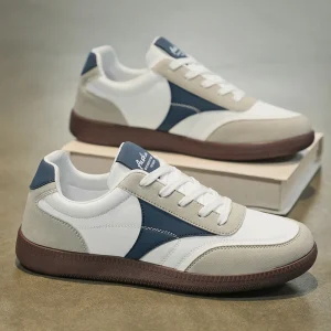 Fashion and Versatile Casual Sneakers Daily Outdoor Sneaker Breathable Men’s Casual Walking Shoes