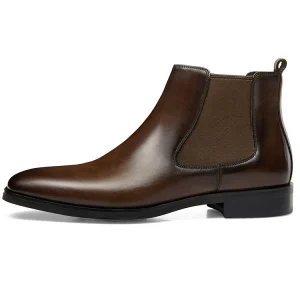 Fashion style leather men’s boots comfort pigskin cushions handmade quality Shoes men boots breath leather boots for men