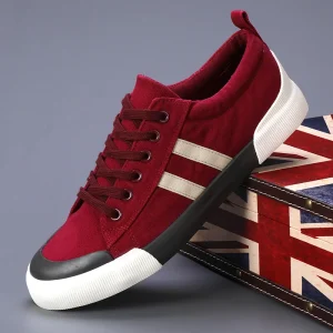 Fashionable Comfortable and Plus-size Men’s Canvas Casual Shoes Summer Simple Designer Comfortable Walking Shoes