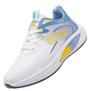 Fashionable Men’s Sports Shoes Mesh Upper Breathable Skin friendly Lightweight Student Sports Running Daily Walking Shoes