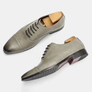 Fashionable Oxford Gentlemen’s Business Luxury High Quality Leather Dress Shoes Formal Men Comfortable Social Male Laces Shoes