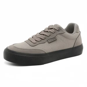 Fashionable Trend Men’s Casual Sports Shoes Breathable Walking Running Shoes with Comfort Canvas Upper and Rubber Outsole