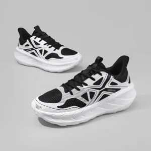 Fashionable and Casual Sports Shoes Men’s Breathable Mesh Shoes Trendy Lightweight Running Shoes and Comfortable Shoes