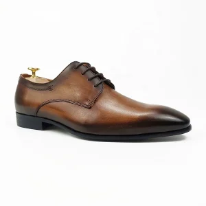 Finished Formal Business Shoes Classic Fashion Design Men Derby Dress Shoes Fist Layer Cow Leather