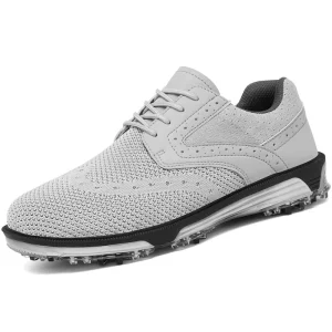 Fixed Nailless Sole Lightweight Breathable Outdoor Footwear Men’s Golf Shoes