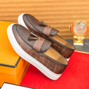 Formal Casual Loafer PU Leather Shoes Factory Wedding Style Leather Loafer Shoes for Men