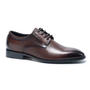 Formal Party Men’s Classic Shoe Toe Lace Up Business Dress Shoes Derby Style Official Formal Derby Shoes
