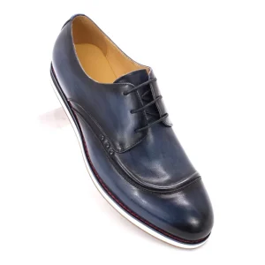 Genuine Leather Men Flat Shoes Lace up Casual Oxford Shoes