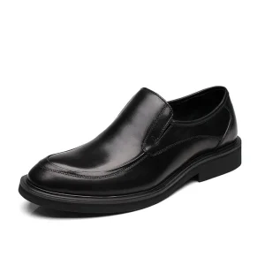 Genuine Leather Men’s Dress Shoes Loafers with Luxury Quality Men Party Dance Dress Loafer Plus Size 49