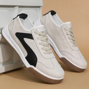 German Solid Lace Up Training Shoes Men’s Women’s New All match Lightweight Casual Board Shoes Platform Running Shoes Breathable