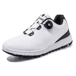 Golf Shoes Men’s Loose Casual Sports Shoes Breathable Waterproof Golf Shoes