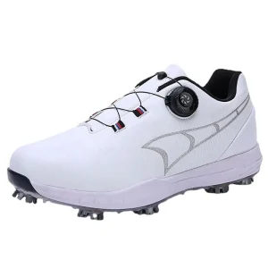 Golf Shoes Men’s Outdoor Leisure Foreign Trade Cross Border Rotary Button Golf Shoes