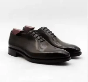 Goodyear Welt Italian Men’s Shoes Oxford Genuine Leather Custom Square Wedding Shoes Breathable Light Arch Support Office Dress