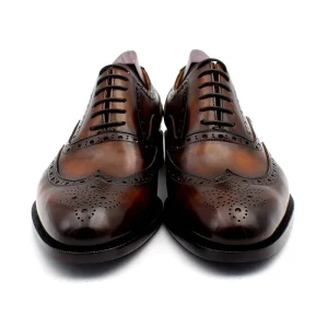 Goodyear Welt Oxford Lace-Up Men’s Shoes Calf Leather Luxury Premium Italian Style Office & Party Dress Shoes