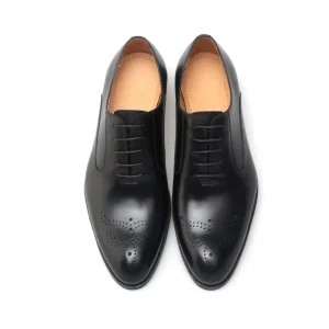 Hand painted Men’s Leather Shoes Elegant Men’s Oxford Leather Shoes First Layer Cowhide Men’s Leather Shoes