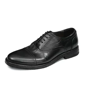 Handmade Goodyear Men Leather Shoes Men’s Business Dress Shoes Casual Shoes Non-Slip Breathable Wedding Office Footwears