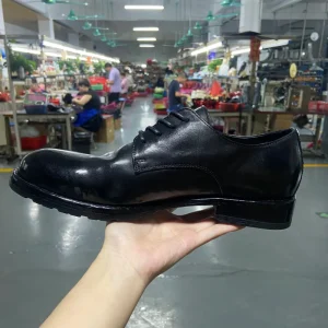 Handmade Washed Horse Leather Derby Shoes for Men Goodyear Welted Leather Sole Premium Business Formal Comfort Wedding Shoes