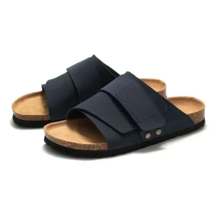 Herringbone Slippers for Men’s Outwear Fashion Men’s Sandals Slippers Thick Sole Large Men’s Flower Slippers