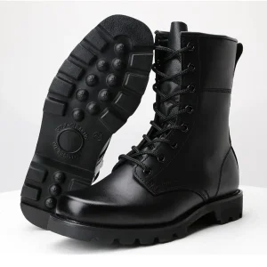 High Cut Tactical Boots Black Outdoor Shoes Breathable Hiking Boots for Women and Men Waterproof Adult