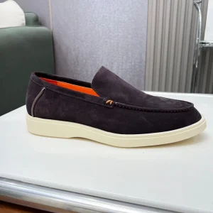 High End Genuine Leather Men’s Loafers Spring Fashionable Versatile Casual Shoe Covers Driving Walking Style