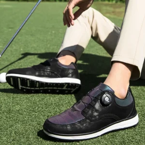 High Fashion Golf Shoes for Men Outdoor Sport Shoes in Stock Softness Casual Shoes Walking Sneakers
