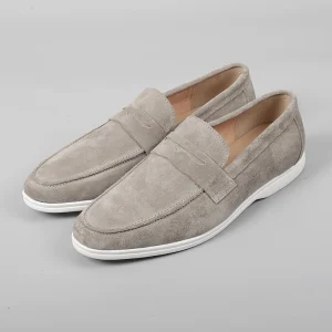 High Quality Custom Men’s Original Genuine Leather Insole Fashion Casual Loafers Shoes