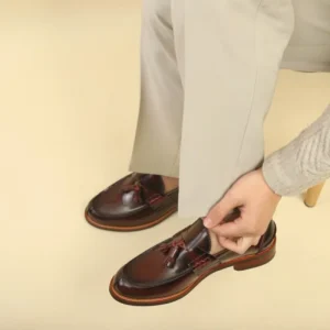 High Quality Designer Men’s Formal Oxford Slip-On Waterproof Breathable Dress Shoes Genuine Leather Plus Size Wedding Shoes