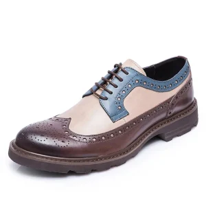 High Quality Hand Made PU Upper Derby Shoes Formal Business Wedding Shoes Pointed Toe Height Increasing Comfort for Men
